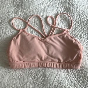 Lululemon pink sports bra